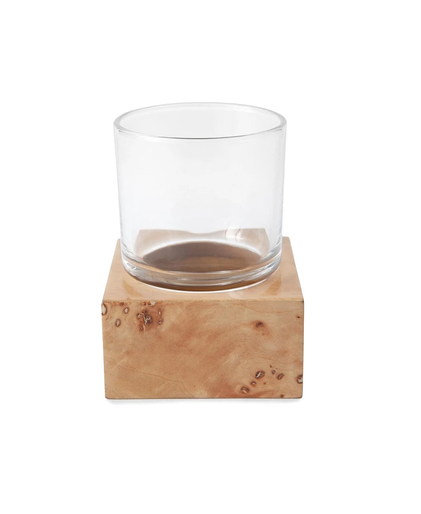 Cassadecor Petra Burl Wood Tumbler