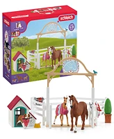 Schleich Horse Club- Hannah's Guest Horses with Ruby the Dog Playset