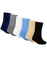 Jordan Big Kids' Everyday Essentials Crew Socks, 6-Pack