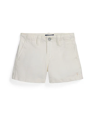 Polo Ralph Lauren Toddler and Little Girls Cotton Chino Shorts