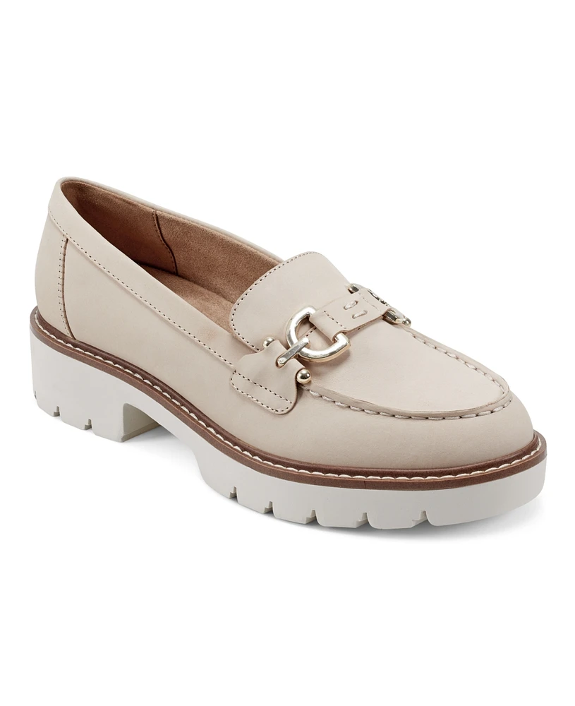 Easy Spirit Women's Eflex Kinndle Slip-On Lug Sole Casual Loafers