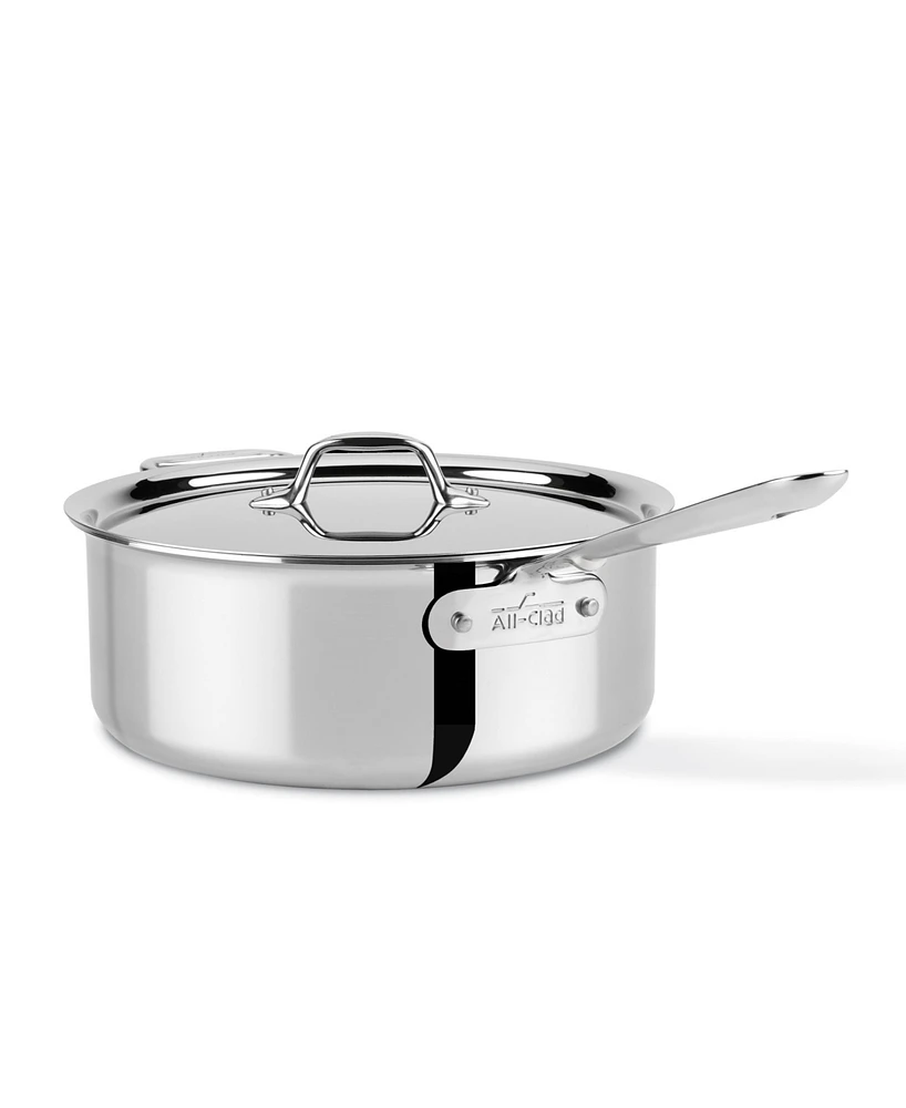 All-Clad Stainless Steel 6 Qt. Covered Ultimate Deep Saute Pan