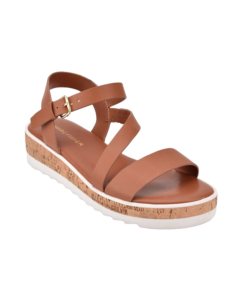 Marc Fisher Women's Grandie Treaded Flatform Wedge Sandals