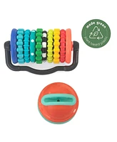 Sassy Eco Rings Around Tray Toy, Made with Plant-Based Plastic, 6+ Months