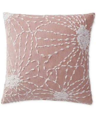 Seventh Studio Gabby Embroidered Chenille Decorative Pillow, 18" x 18"