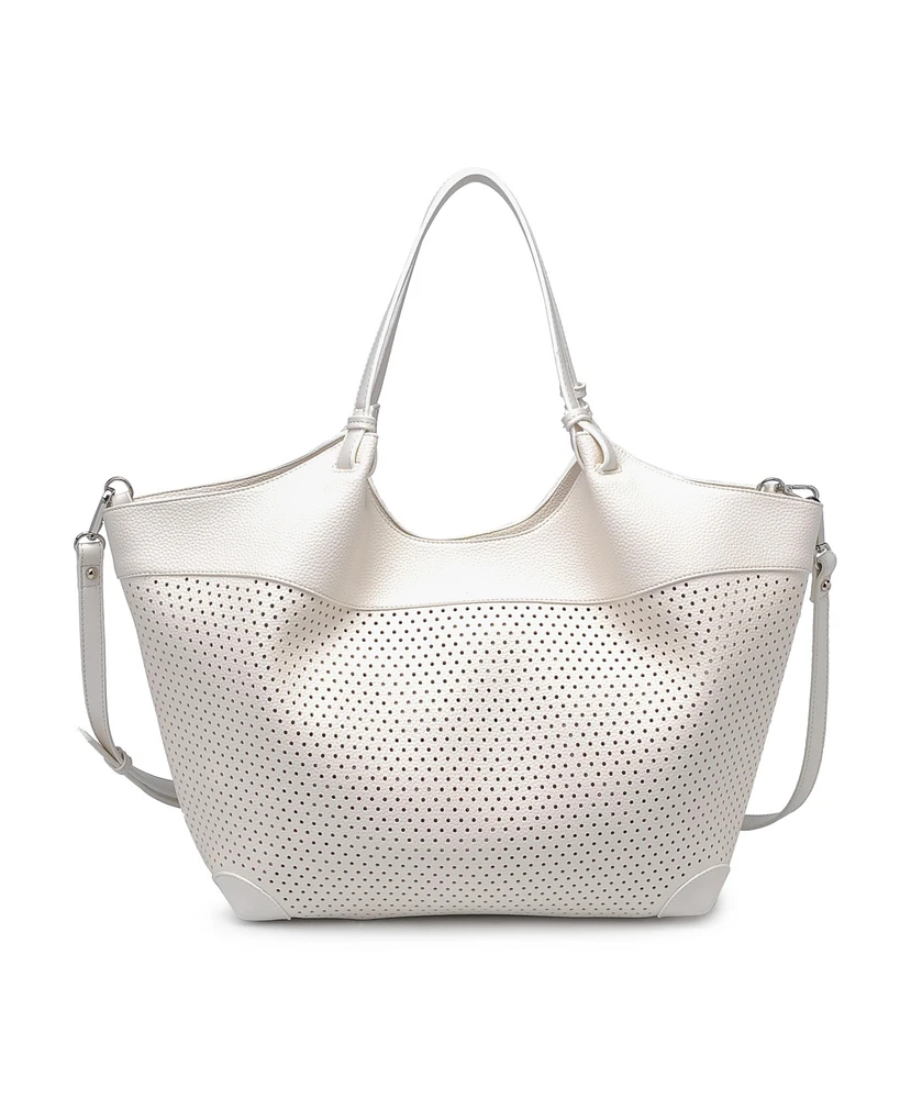 Urban Expressions Samantha Perforated Tote