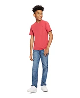 Tommy Hilfiger Toddler and Little Boys Embroidered Logo V-Neck Tee