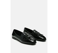 London Rag patent pu everyday loafer