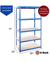 Heavy Duty Garage Shelving Units for Workshop, Shed, Office