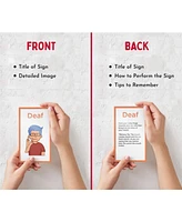 American Sign Language Flash Cards for Toddlers and Beginners - Assorted Pre