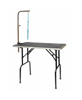 Go Pet Club 36 in. Pet Dog Grooming Table with Arm