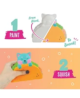 Doodle Hog Shiba Inu Squishy Painting Your Own Kit - Slow Rise Blank Squishies