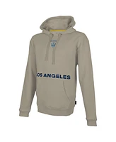 Men's Stadium Essentials Tan La Galaxy Status Pullover Hoodie