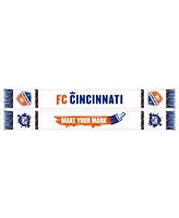 Men's and Women's White Fc Cincinnati 2024 Jersey Hook Scarf