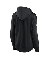 Fanatics Women's Black Arizona Coyotes Authentic Pro Rink Full-Zip Hoodie