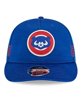 Men's New Era Royal Chicago Cubs 2024 Clubhouse Low Profile 59FIFTY Snapback Hat