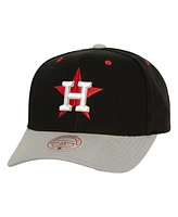 Men's Mitchell & Ness Black Houston Astros Bred Pro Adjustable Hat