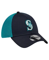 Men's New Era Navy Seattle Mariners Neo 39THIRTY Flex Hat