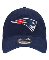 Men's New Era Navy New England Patriots Distinct 9TWENTY Adjustable Hat