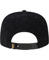 Men's New Era Black Atlanta United Fc Corduroy Golfer Adjustable Hat