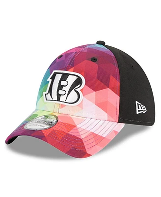 Men's New Era Pink Cincinnati Bengals 2023 Nfl Crucial Catch 39THIRTY Flex Hat