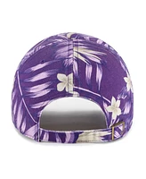 Men's '47 Brand Purple Lsu Tigers Tropicalia Clean Up Adjustable Hat