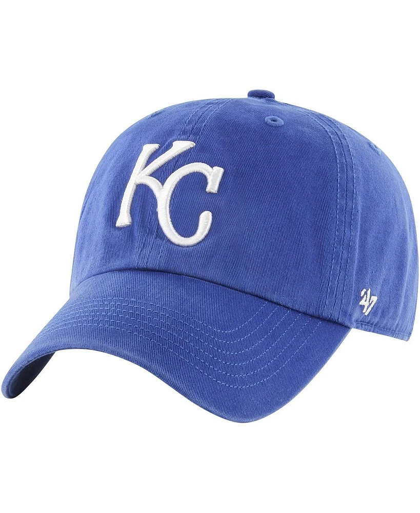 Men's '47 Brand Royal Kansas City Royals Franchise Logo Fitted Hat