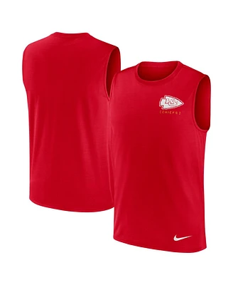 Men's Nike Red Kansas City Chiefs Muscle Tank Top