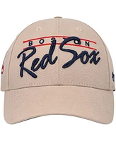 Men's '47 Brand Khaki Boston Red Sox Atwood Mvp Adjustable Hat