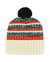 Men's '47 Brand Natural San Francisco Giants Tavern Cuffed Knit Hat with Pom