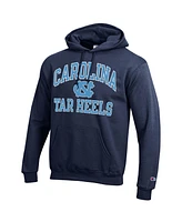 Men's Champion Navy North Carolina Tar Heels High Motor Pullover Hoodie