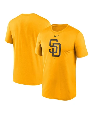 Men's Nike Gold San Diego Padres New Legend Logo T-shirt