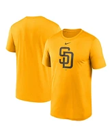 Men's Nike Gold San Diego Padres New Legend Logo T-shirt