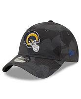 Men's New Era Camo Los Angeles Rams Core Classic 2.0 9TWENTY Adjustable Hat