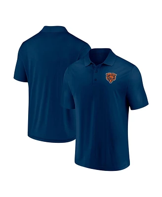 Men's Fanatics Navy Chicago Bears Component Polo Shirt