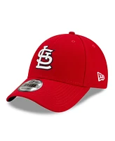 Men's New Era Red St. Louis Cardinals The League 9FORTY Adjustable Hat