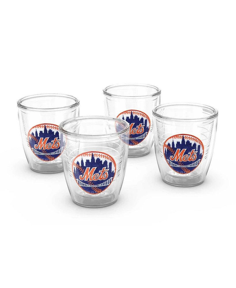 Tervis Tumbler New York Mets Four-Pack 12 Oz Emblem Tumbler Set