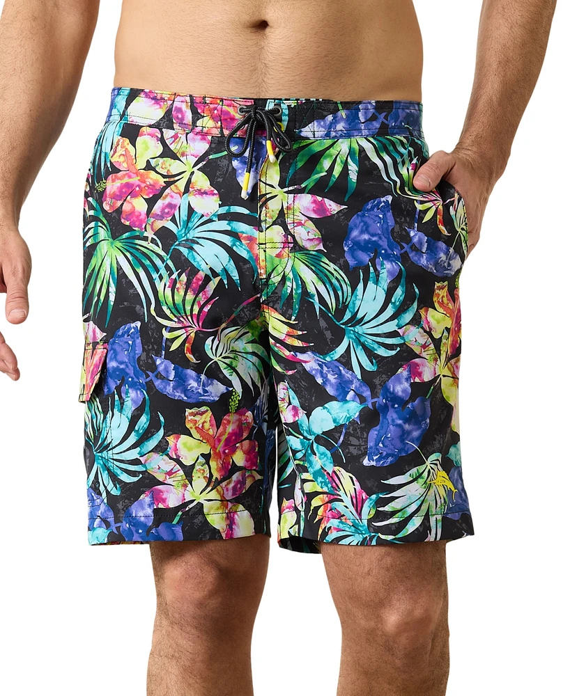 Tommy Bahama Men's Baja Hasta La Fuego Printed 9" Board Shorts