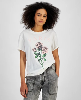 Self Esteem Juniors' Paris Graphic T-Shirt
