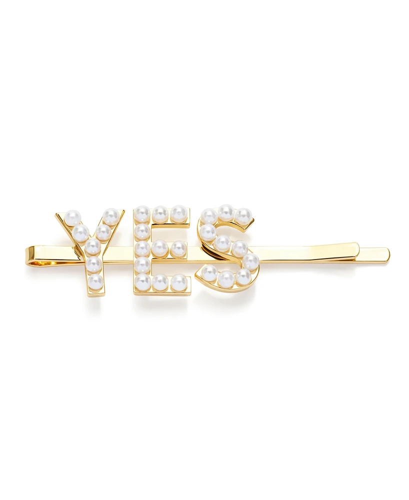 Kleinfeld Imitation Pearl Yes Bobby Pin