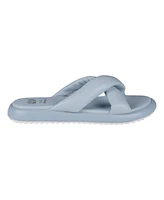 Gc Shoes Women's Nalani Crisscross Slide Flat Sandals