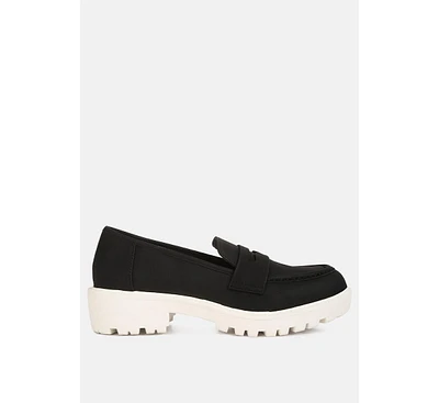 mosly semi casual lug loafer