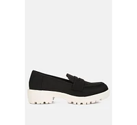 mosly semi casual lug loafer