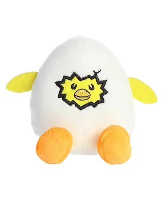 Aurora Mini Crack Me Up Eggspressions Punny Plush Toy Yellow 3.5"