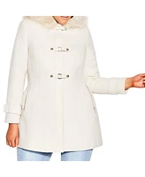 City Chic Women's Wonderwall Coat