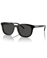 Prada Iconic Plaque Rectangular Men's Sunglasses