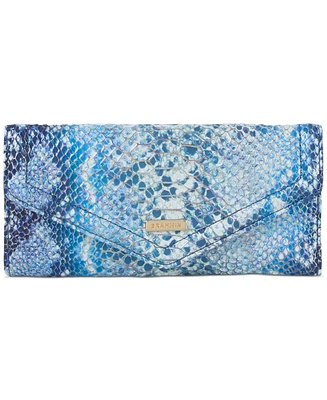 Brahmin Veronica Joyful Oceangrove Leather Wallet