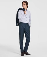 Calvin Klein Men's Slim-Fit Wool-Blend Stretch Suit Separate Pants