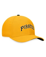 Men's Nike Gold Pittsburgh Pirates Classic99 Swoosh Performance Flex Hat