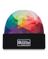 Men's New Era Black Tennessee Titans 2023 Nfl Crucial Catch Cuffed Knit Hat